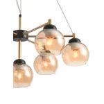 Потолочная люстра Natali Kovaltseva Stuttgart STUTTGART 91006/7C GOLD BLACK от ImperiumLoft