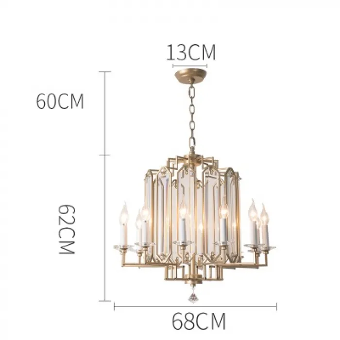 Люстра Phube 12 lamps от ImperiumLoft