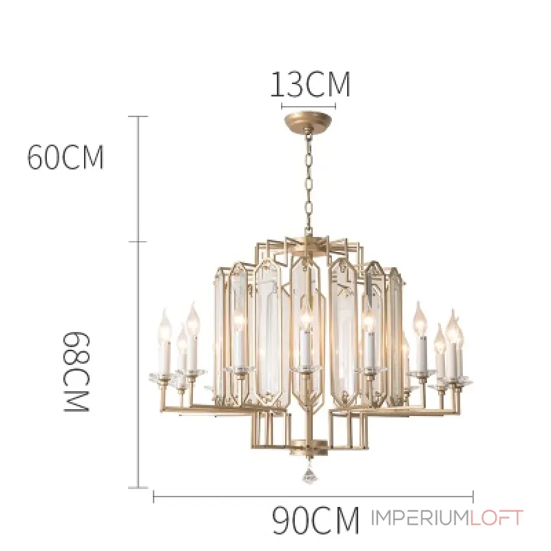 Подвесная люстра Phube 16 lamps