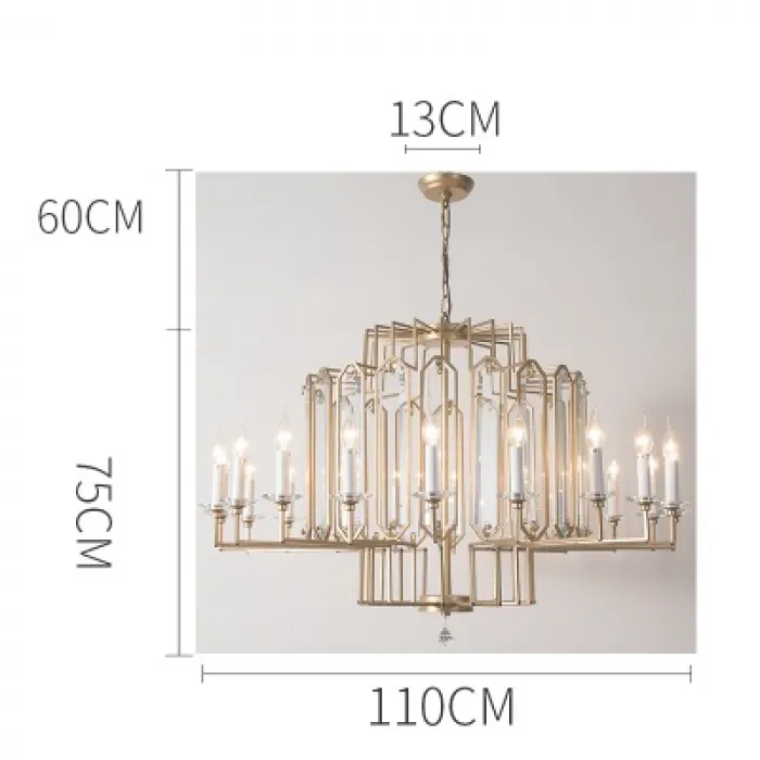 Люстра Phube 20 lamps от ImperiumLoft