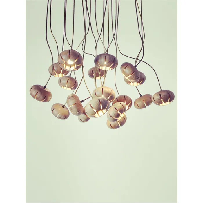 Люстра Louis Wood Led D30 Light wood от ImperiumLoft