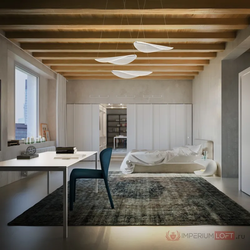 Подвесной светильник с 3 плафонами ADELIN L3 от ImperiumLoft