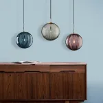 Подвесной светильник ASKA D200 Blue от ImperiumLoft