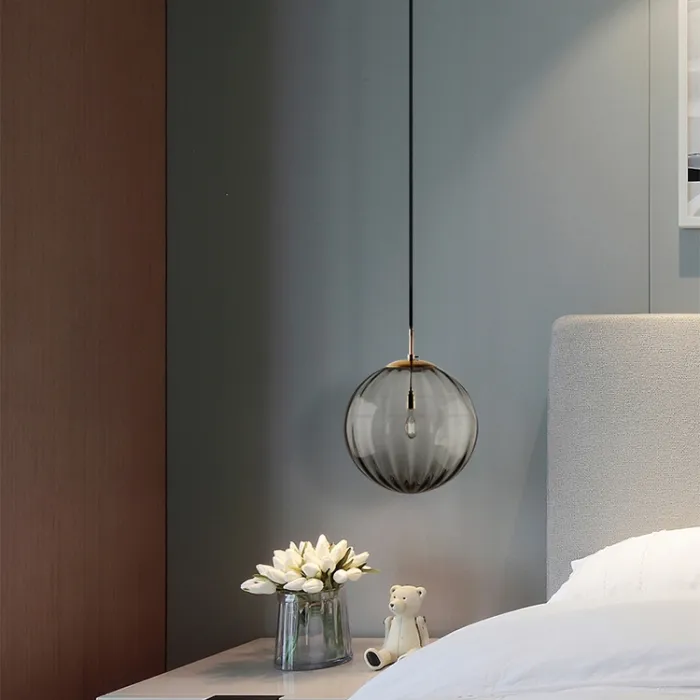 Подвесной светильник ASKA D200 Blue от ImperiumLoft