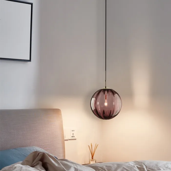 Подвесной светильник ASKA D200 Blue от ImperiumLoft
