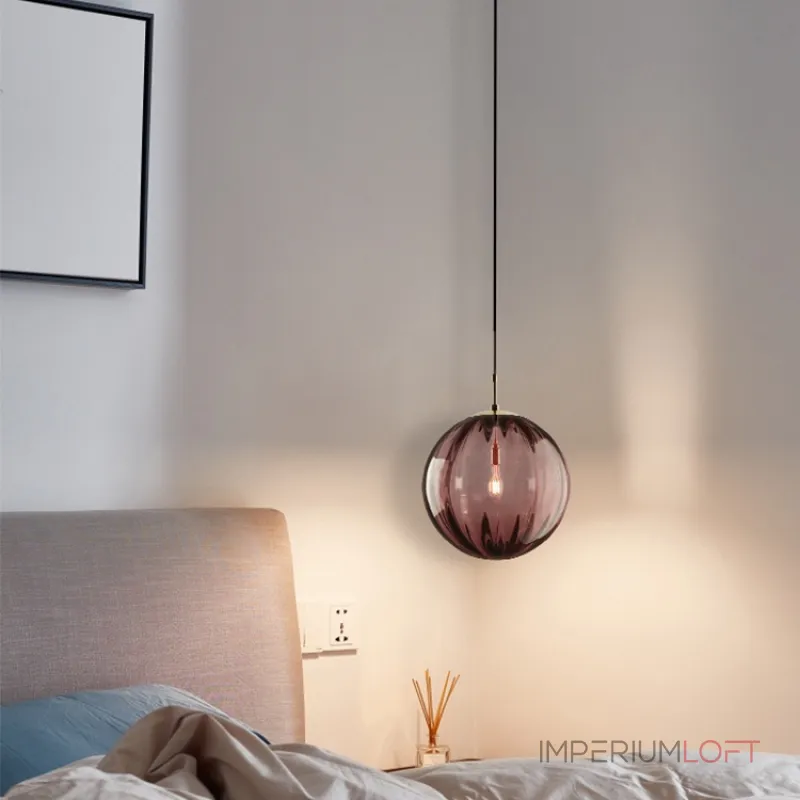 Подвесной светильник ASKA D150 Purple от ImperiumLoft