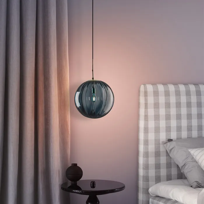Подвесной светильник ASKA D200 Blue от ImperiumLoft