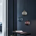 Подвесной светильник ASKA D200 Blue от ImperiumLoft