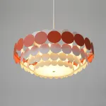 Люстра на штанге ASOLA D60 Red by ImperiumLoft от ImperiumLoft
