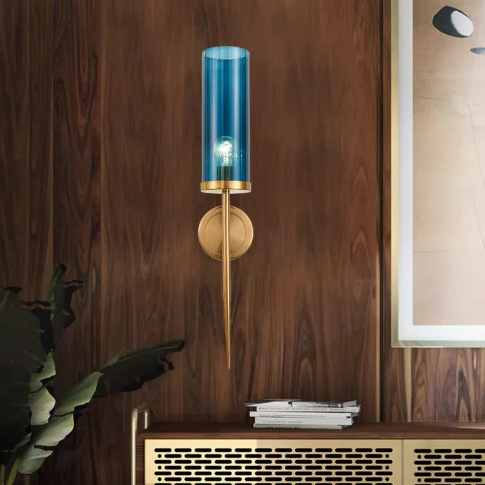 Настенный светильник DELPHY WALL H60 Синий от ImperiumLoft