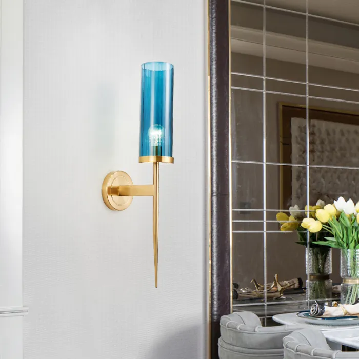 Настенный светильник DELPHY WALL H60 Синий от ImperiumLoft