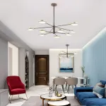Люстра на штанге DRAMMEN D90 Silver от ImperiumLoft