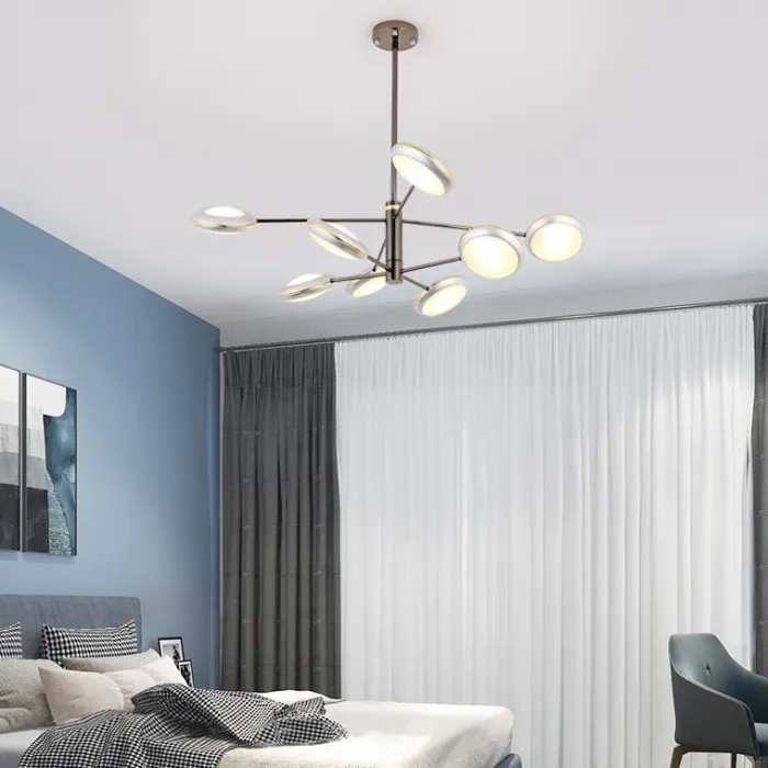 Люстра на штанге DRAMMEN D90 Silver от ImperiumLoft