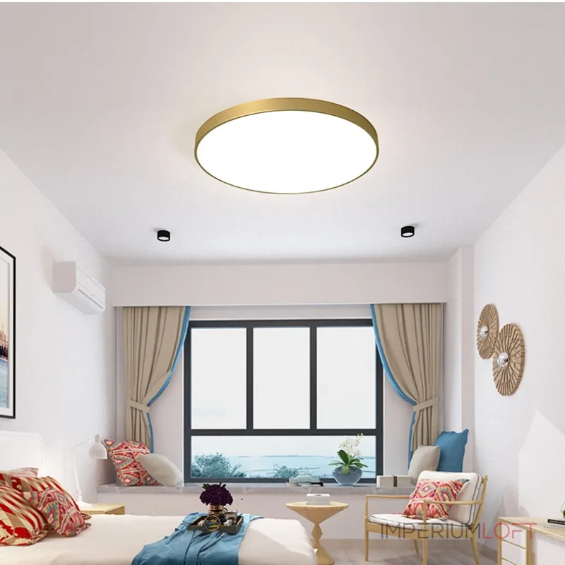 Потолочный светильник FLIMS D30 Circle Brass от ImperiumLoft Потолочный светильник FLIMS D30 Circle Brass от ImperiumLoft