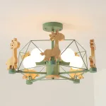 Потолочная люстра GIRAFFE Star Green от ImperiumLoft