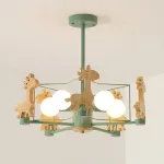 Потолочная люстра GIRAFFE Star Green от ImperiumLoft