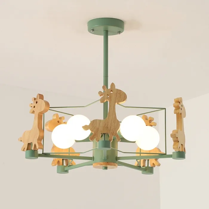 Потолочная люстра GIRAFFE Star Green от ImperiumLoft
