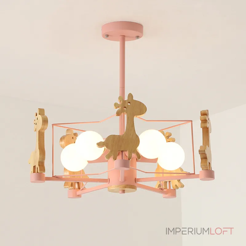 Люстра на штанге GIRAFFE Crystal Green Люстра на штанге GIRAFFE Crystal Green