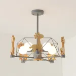 Потолочная люстра GIRAFFE Star Green от ImperiumLoft