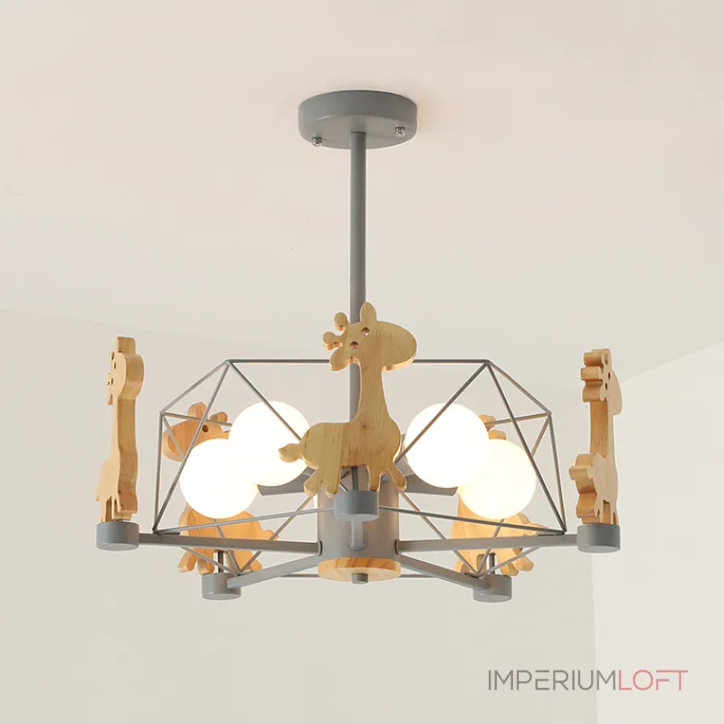 Люстра на штанге GIRAFFE Crystal Green Люстра на штанге GIRAFFE Crystal Green