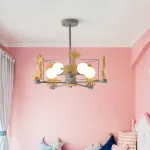 Потолочная люстра GIRAFFE Star Green от ImperiumLoft