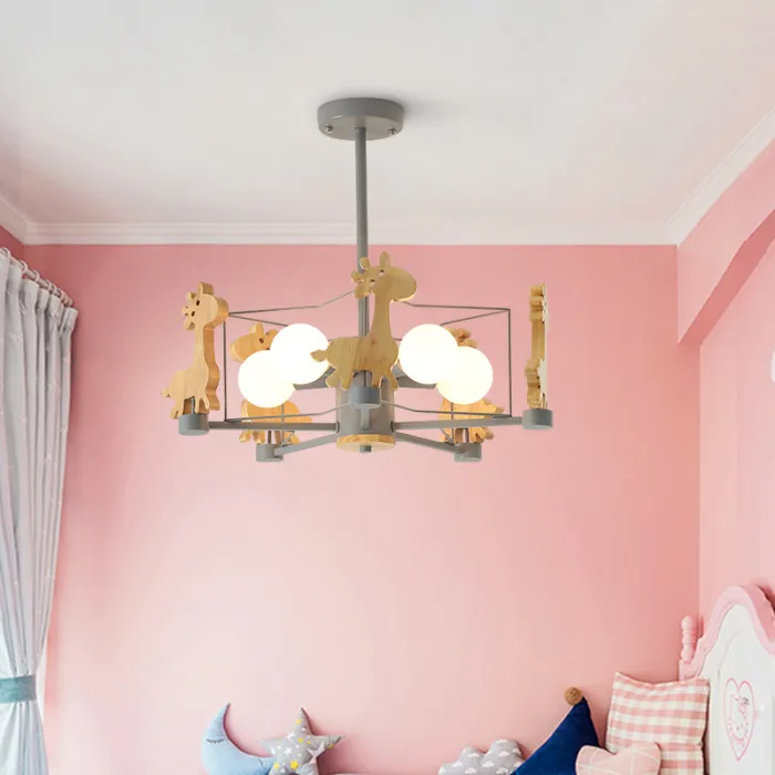 Потолочная люстра GIRAFFE Star Green от ImperiumLoft