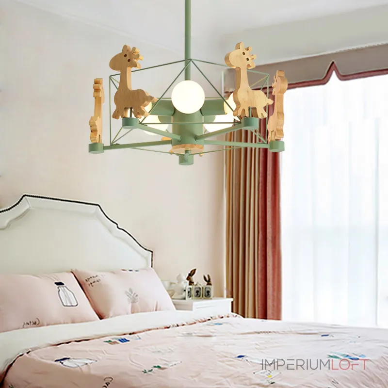 Люстра на штанге GIRAFFE Crystal Green Люстра на штанге GIRAFFE Crystal Green