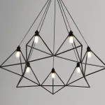 Светильник подвесной GITTER D95 Gold от ImperiumLoft