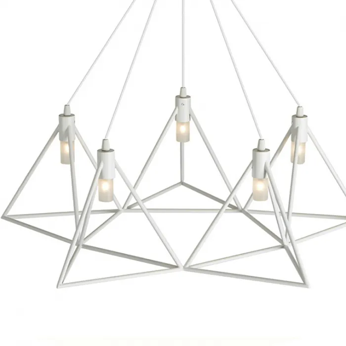 Светильник подвесной GITTER D80 White от ImperiumLoft