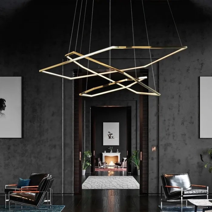 Люстра светодиодная IMPRESS D60 D80 D100 от ImperiumLoft