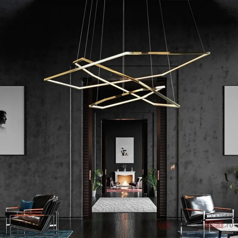 Люстра светодиодная IMPRESS D40 от ImperiumLoft