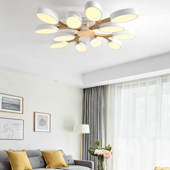 Потолочная люстра INGALIS L81 Gray от ImperiumLoft