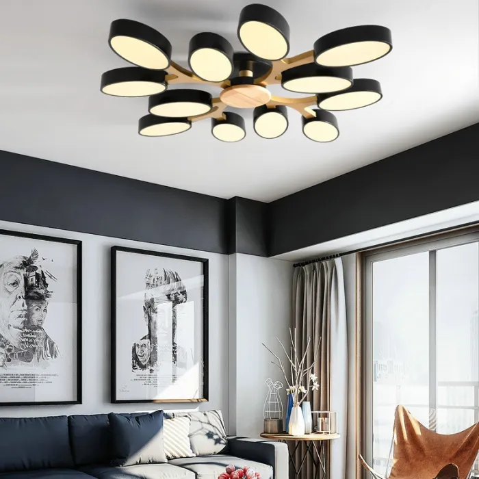 Потолочная люстра INGALIS L81 Gray от ImperiumLoft