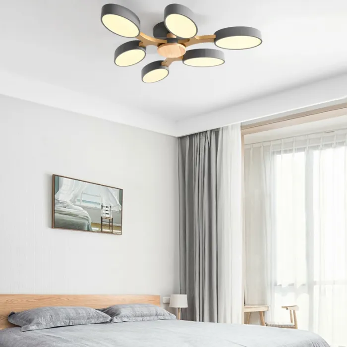 Потолочная люстра INGALIS L81 Gray от ImperiumLoft