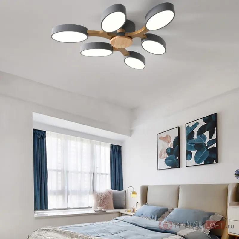Потолочная люстра INGALIS L114 Black от ImperiumLoft