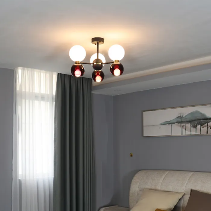 Люстра потолочная LAVINIA 12 (6+6) круг от ImperiumLoft