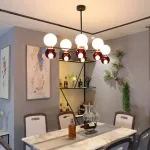Люстра потолочная LAVINIA 12 (6+6) круг от ImperiumLoft