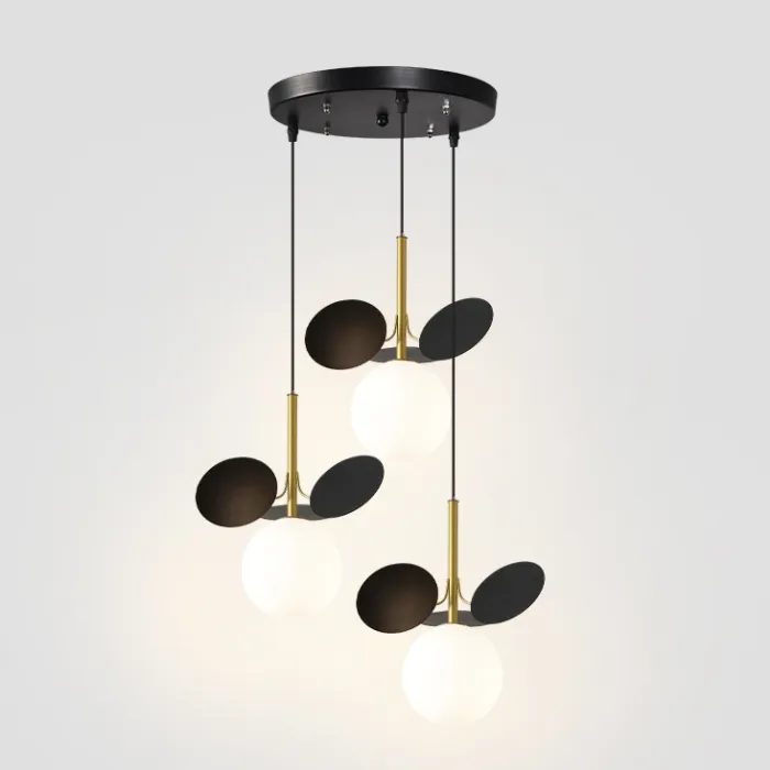 Подвесной светильник MATISSE TRIO Black / Black disc от ImperiumLoft