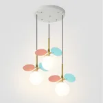 Подвесной светильник MATISSE TRIO White / White disc от ImperiumLoft