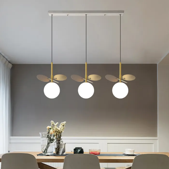 Подвесной светильник MATISSE TRIO White / White disc от ImperiumLoft