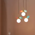 Подвесной светильник MATISSE TRIO White / White disc от ImperiumLoft