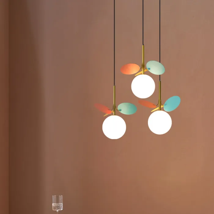 Подвесной светильник MATISSE TRIO White / White disc от ImperiumLoft