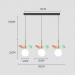 Подвесной светильник MATISSE TRIO Multicolor / White plank от ImperiumLoft
