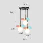 Подвесной светильник MATISSE TRIO White / White disc от ImperiumLoft