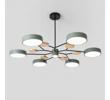 Люстра на штанге MEADE 7 lamps Green