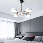 Люстра на штанге MEADE 6 lamps Grey от ImperiumLoft