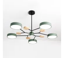 Люстра на штанге MEADE 6 lamps Green