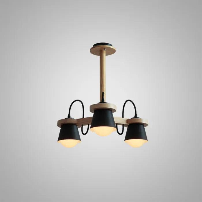 Люстра потолочная NATURA B3 Black от ImperiumLoft