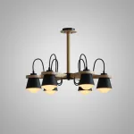 Люстра потолочная NATURA B6 Black от ImperiumLoft