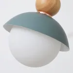 Подвесной светильник POMPON WOOD Серый от ImperiumLoft